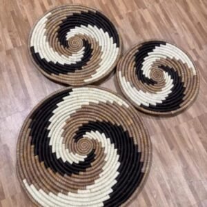 andwoven Spiral Basket Set – Timeless Natural Home Décor