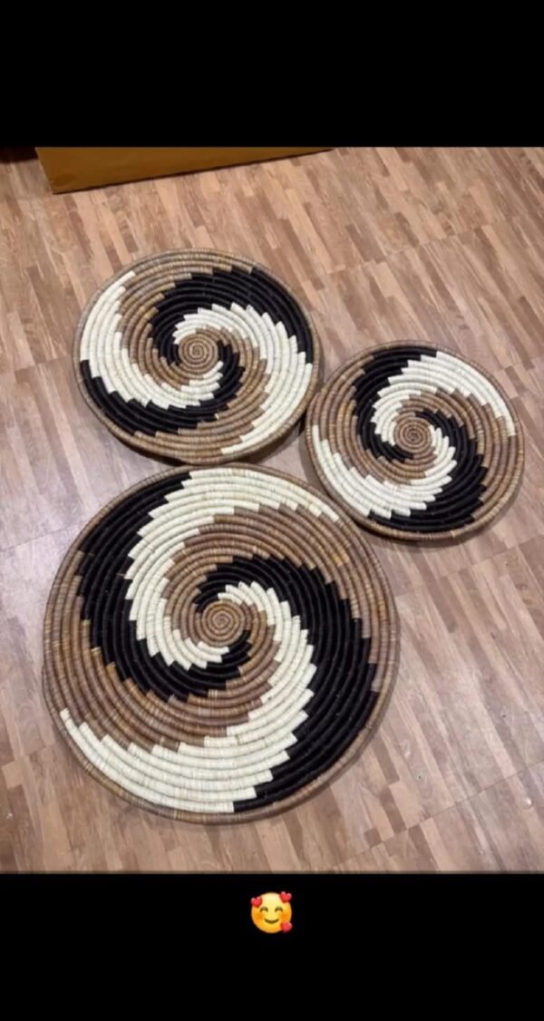 andwoven Spiral Basket Set – Timeless Natural Home Décor