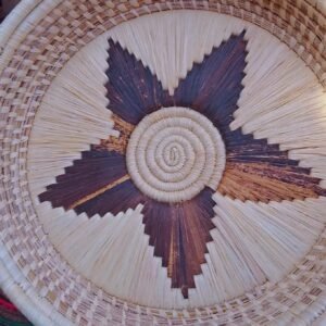 Handwoven Decorative Star Basket – Natural Elegance for Your Home