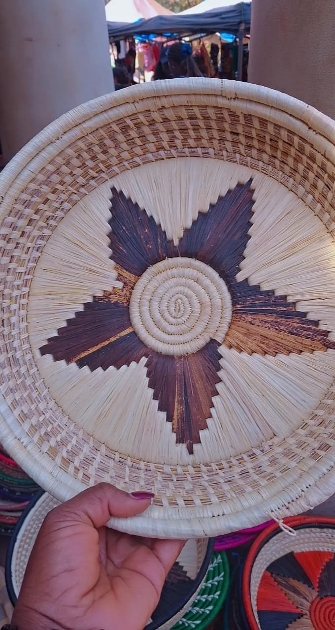 Handwoven Decorative Star Basket – Natural Elegance for Your Home